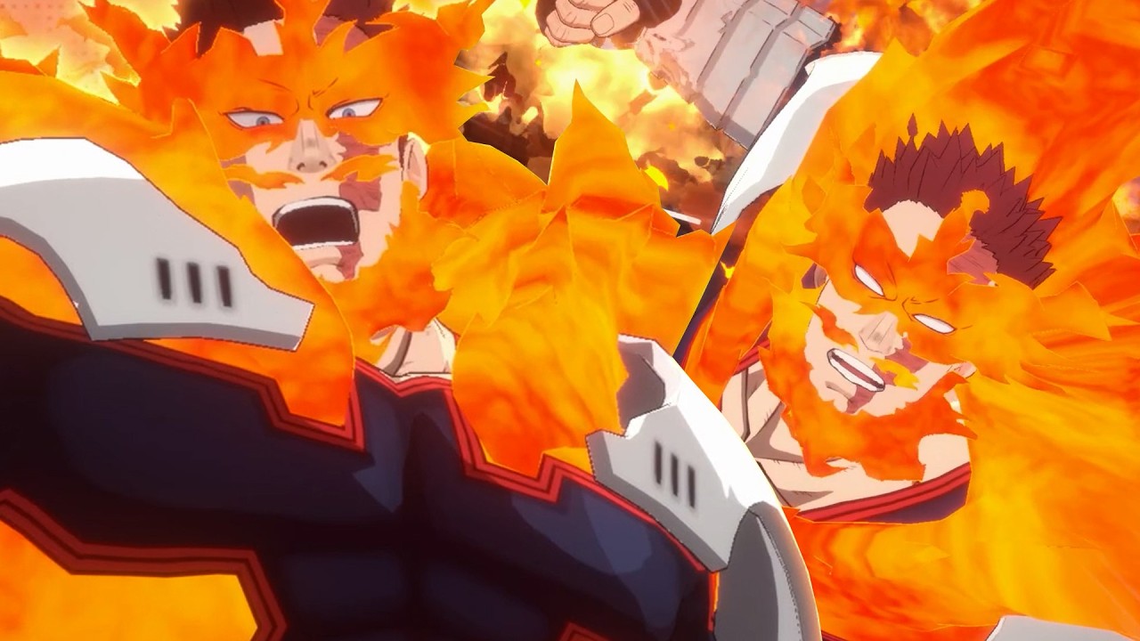 My Hero Academia All's Justice - Endeavor Complete Moveset