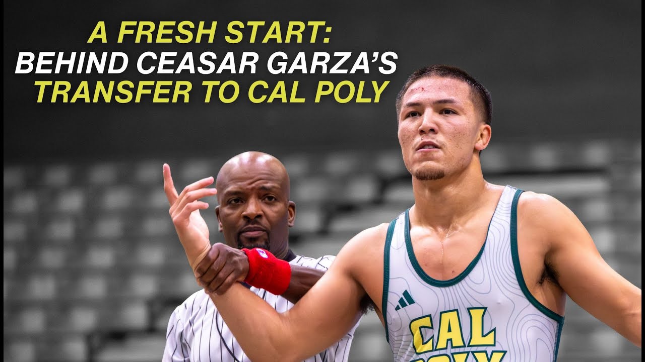 Ceasar Garza finds a fresh start with Cal Poly Wrestling after three years at Michigan State
