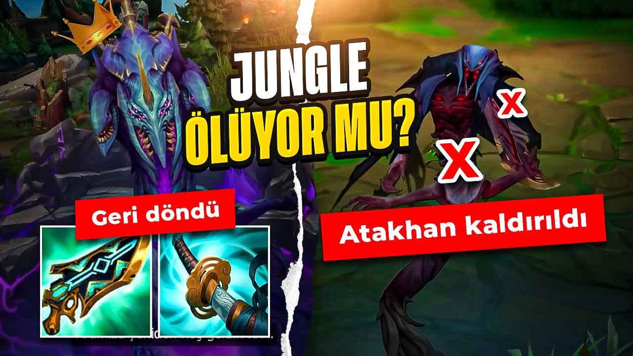 JUNGLE'A NAPTINIZ?- YENİ SEZON LOL İNCELEMESİ