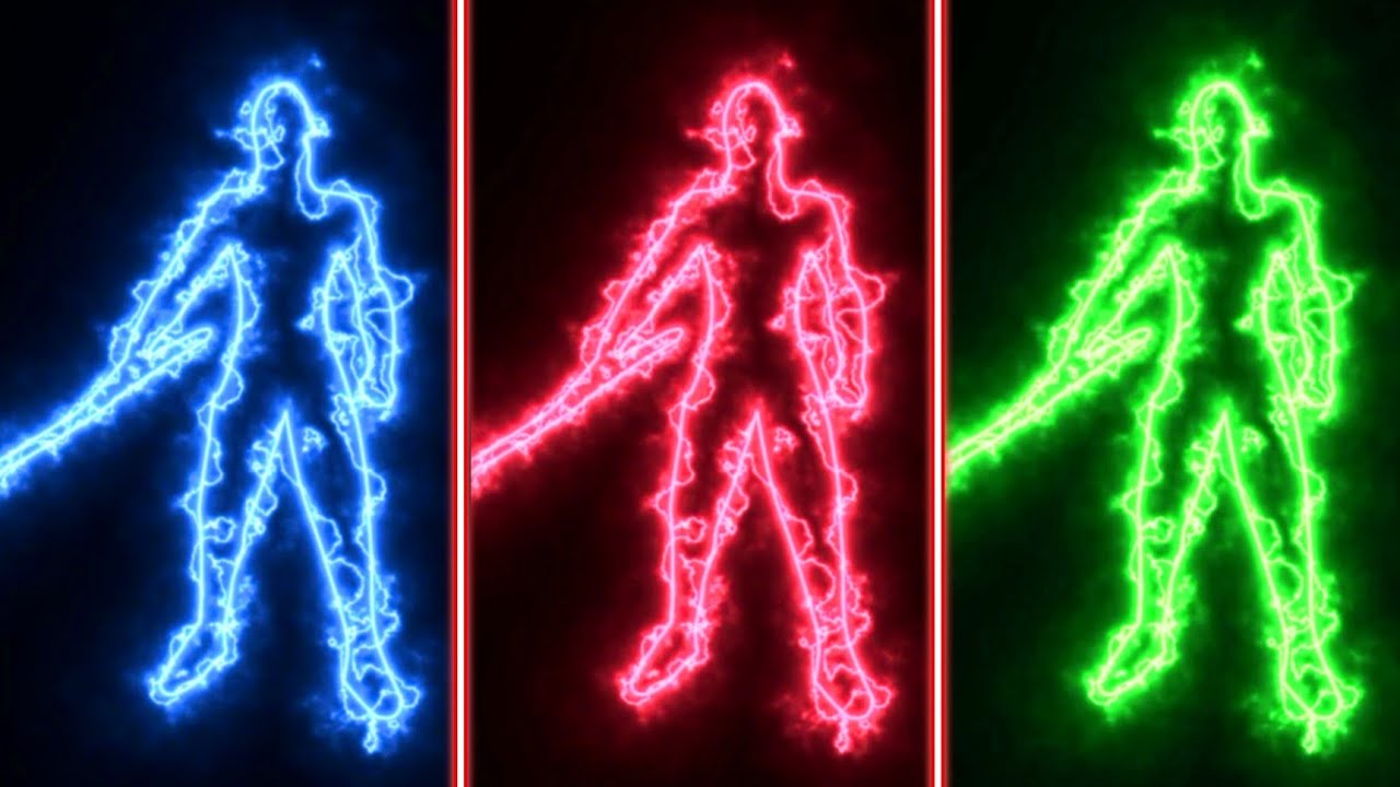 COMO HACER BORDES ELECTRICOS/PLANTILLA MUY FACIL FREE FIRE