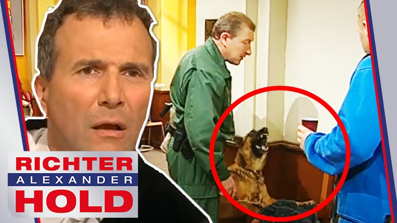 Dr*gensp&uuml;rhund schl&auml;gt an! Ex-H&auml;ftling auf verbitterter Jobsuche | 1/2 | Richter Alexander Hold