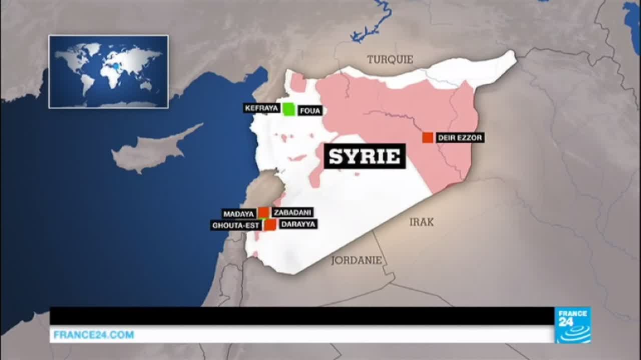 En Syrie, 400 000 civils sont piégés dans des villes assiégées