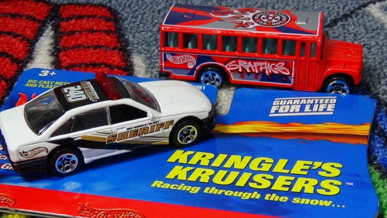 Hot Wheels Kringle's Kruisers Holiday 3-Packs From 2001 Mystery Packs Unboxing