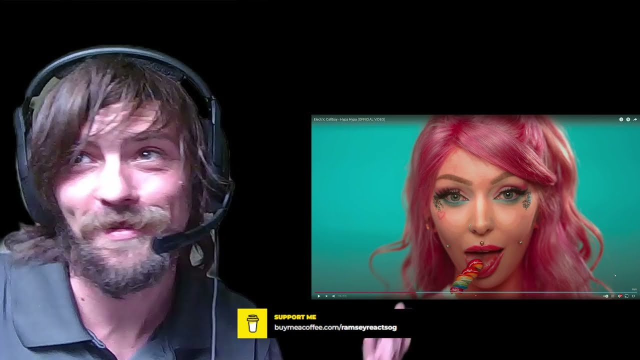 First Time Reacting!! WTF Did I Just Watch Electric Callboy - Hypa Hypa (OFFICIAL VIDEO)