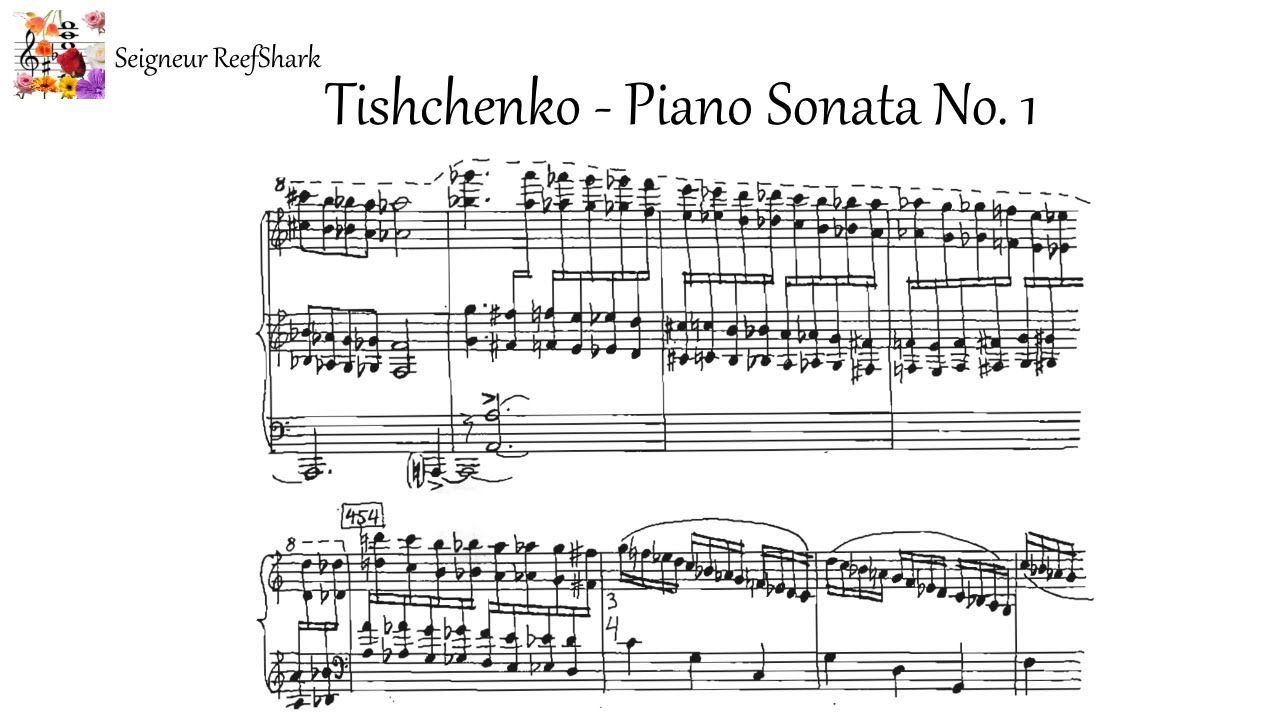 Tishchenko - Piano Sonata 1 (Mazytova)