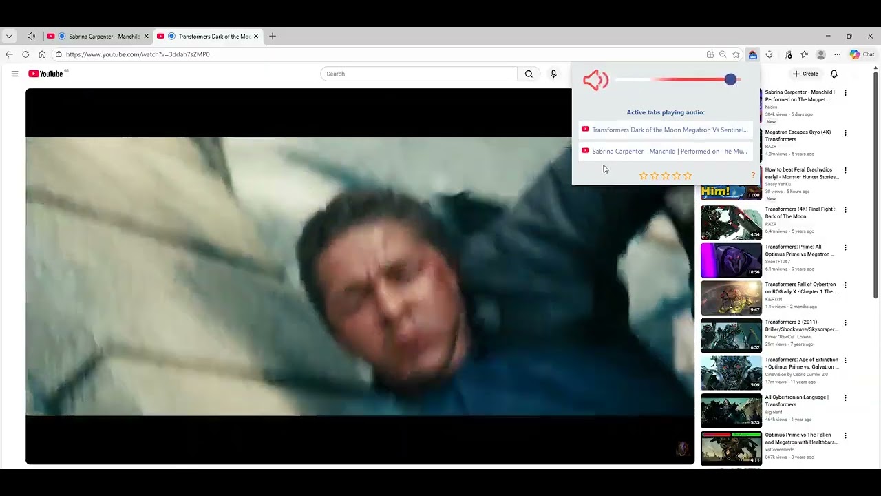 Testing out volume extension for edge browser