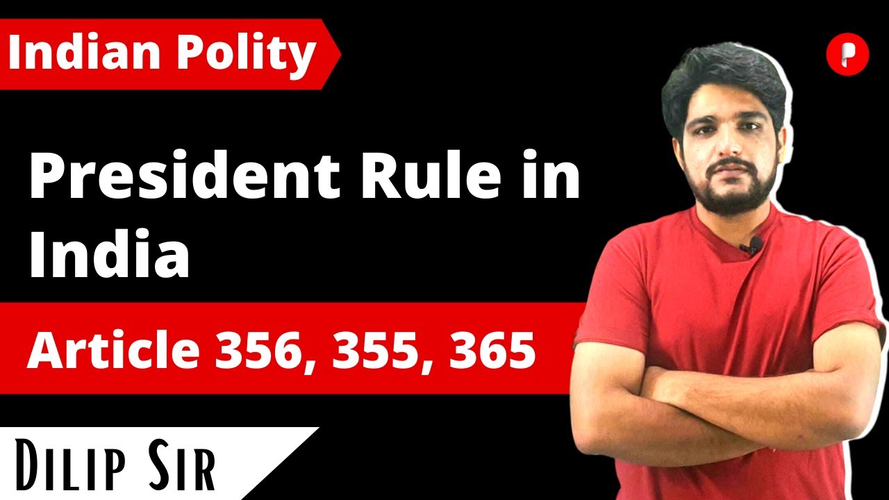 President Rule in india| Article 356, 355, 365 | Emergency | Indian Constitution|UPSC| Laxmikanth
