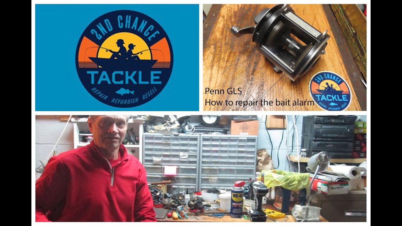 Penn GLS Lever drag fishing reel an inside look and how to replace the click mechanism
