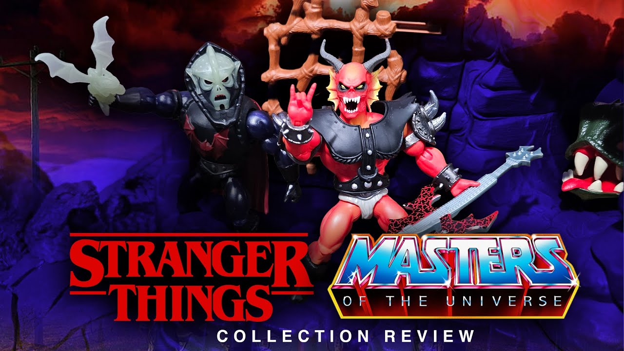 Motu Origins X Stranger Things Hordak & Hellfire-Man ОБЗОР!