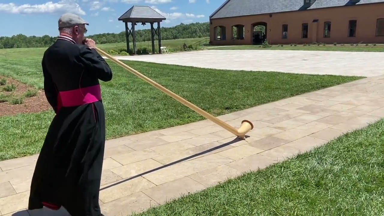 Did You Know?  Bishop Fellay Can Play the Alphorn
