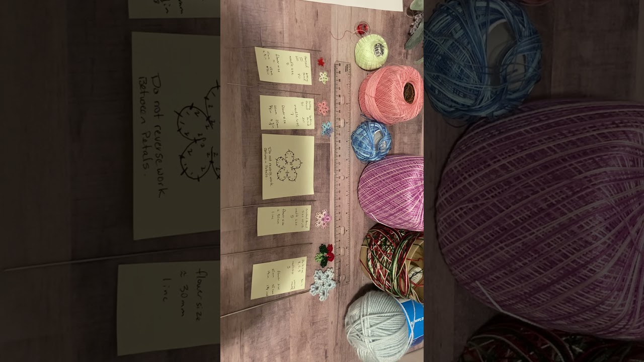 Choosing needle and thread sizes for needle tatting