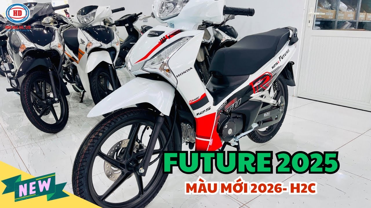 Future 2025 - Ra mắt màu sơn mới H2C cực đẹp. Giá ưu đãi cuối tháng 9 tại xe máy hoà đức.