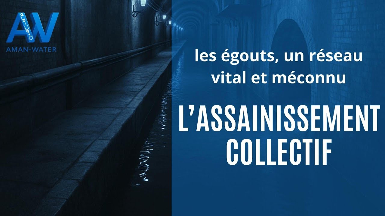 L'ASSAINISSEMENT COLLECTIF : les &eacute;gouts, un r&eacute;seau vital et m&eacute;connu