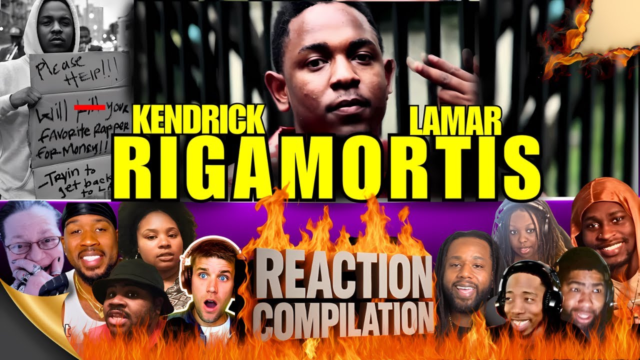 Kendrick Lamar -  RIGAMORTIS is underrated | Reaction Compilation