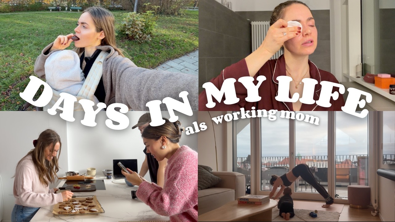 Gesund Backen, Working Mom Realtalk & Sport als Mama - Days in my Life!