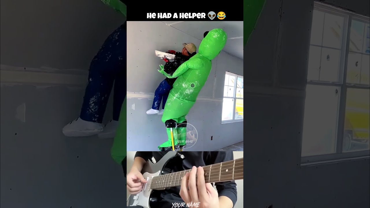 Miał pomocnika 👽😂