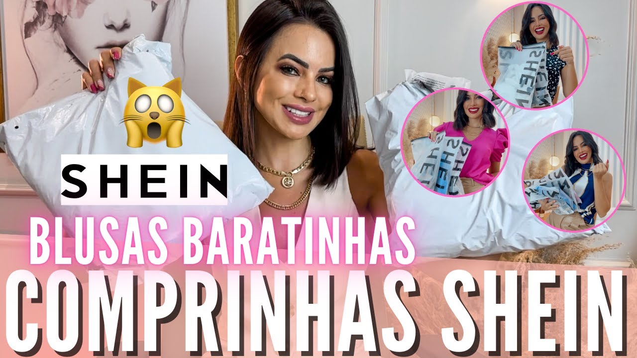 PROVANDO BLUSINHAS SHEIN 👚✨ 🤑| Comprinhas de blusas da SHEIN, blusas para trabalho