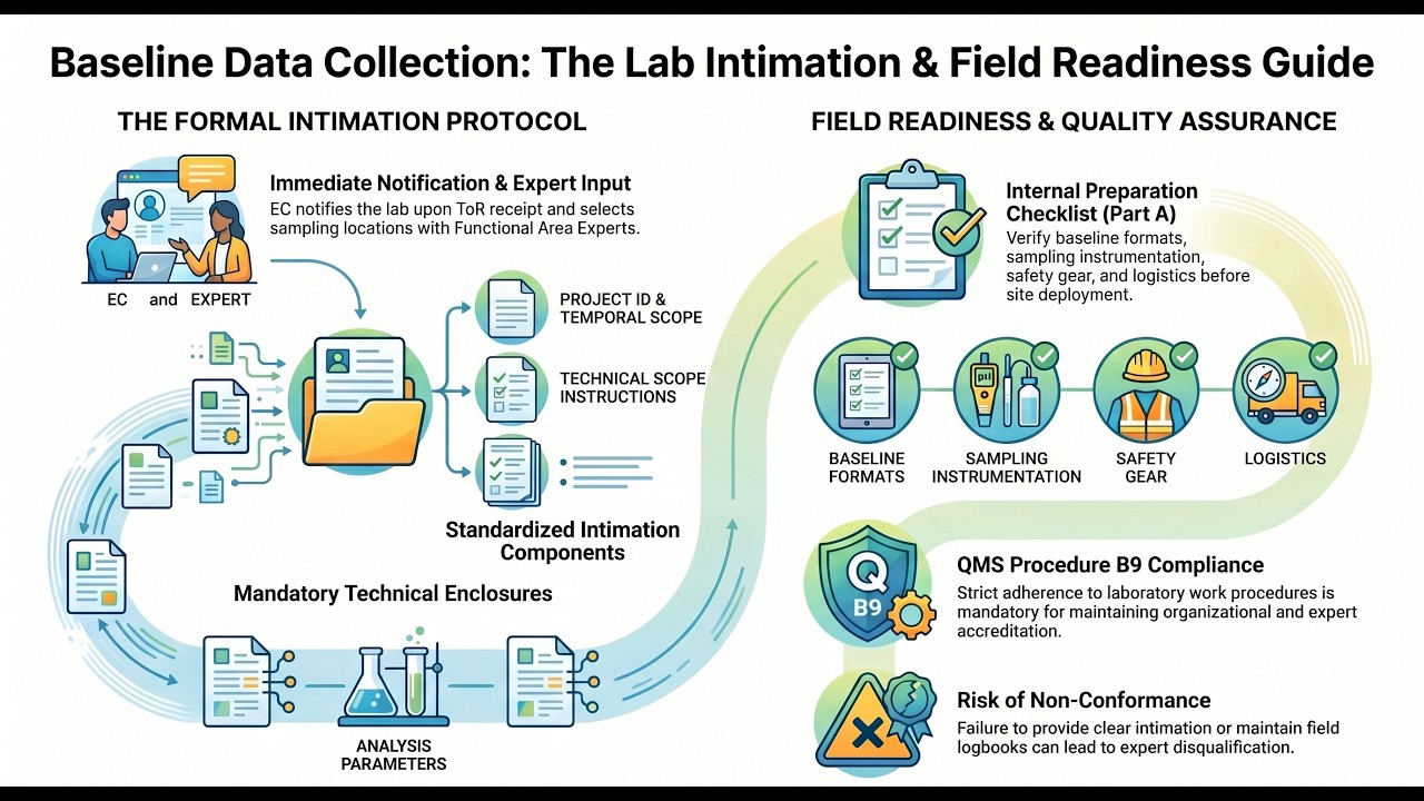 #Intimation to #Laboratory for #Primary #Data #Collection: #NABET & #MoEFCC #Compliances #CPCB #EIA