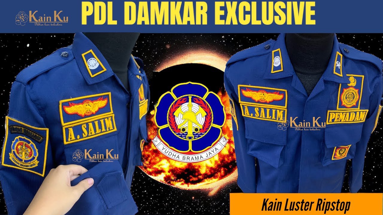 SERAGAM DAMKAR [PDL DAMKAR EXCLUSIVE] hanya di KAINKU..!!