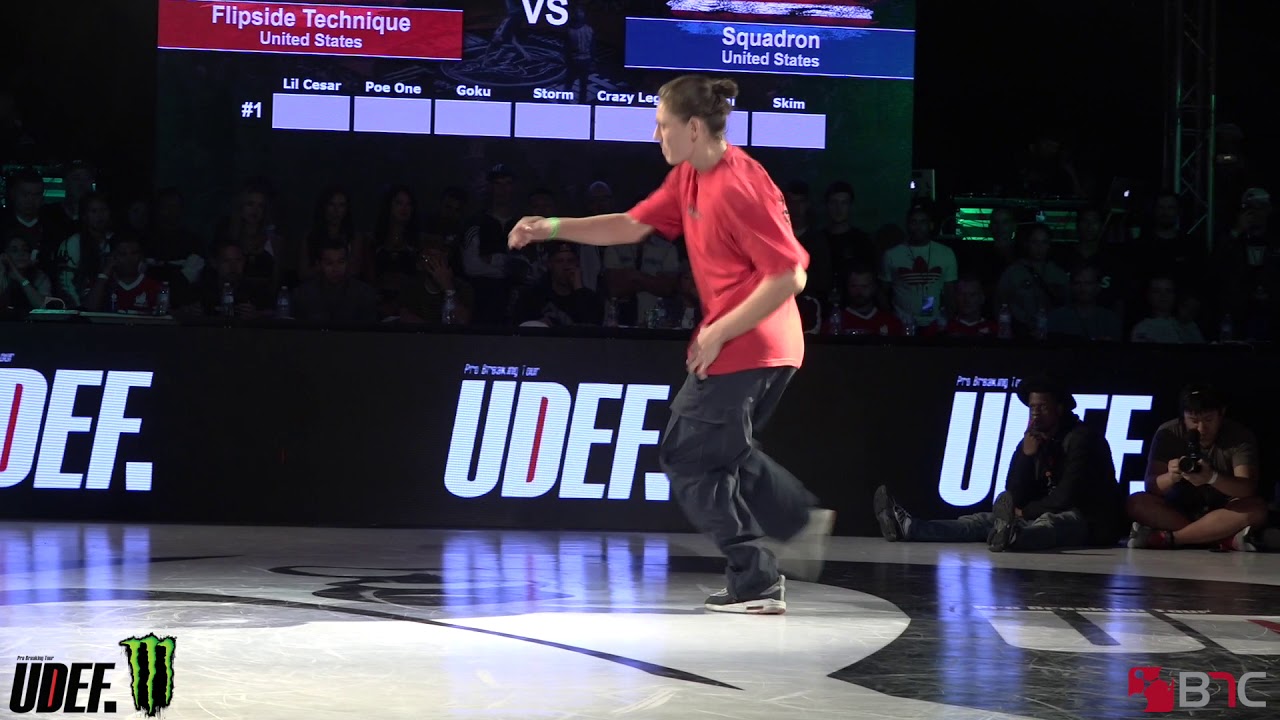 Flipside Technique Vs Squadron  - Top 16 - Silverback Open 2018 - Pro Breaking Tour - BNC