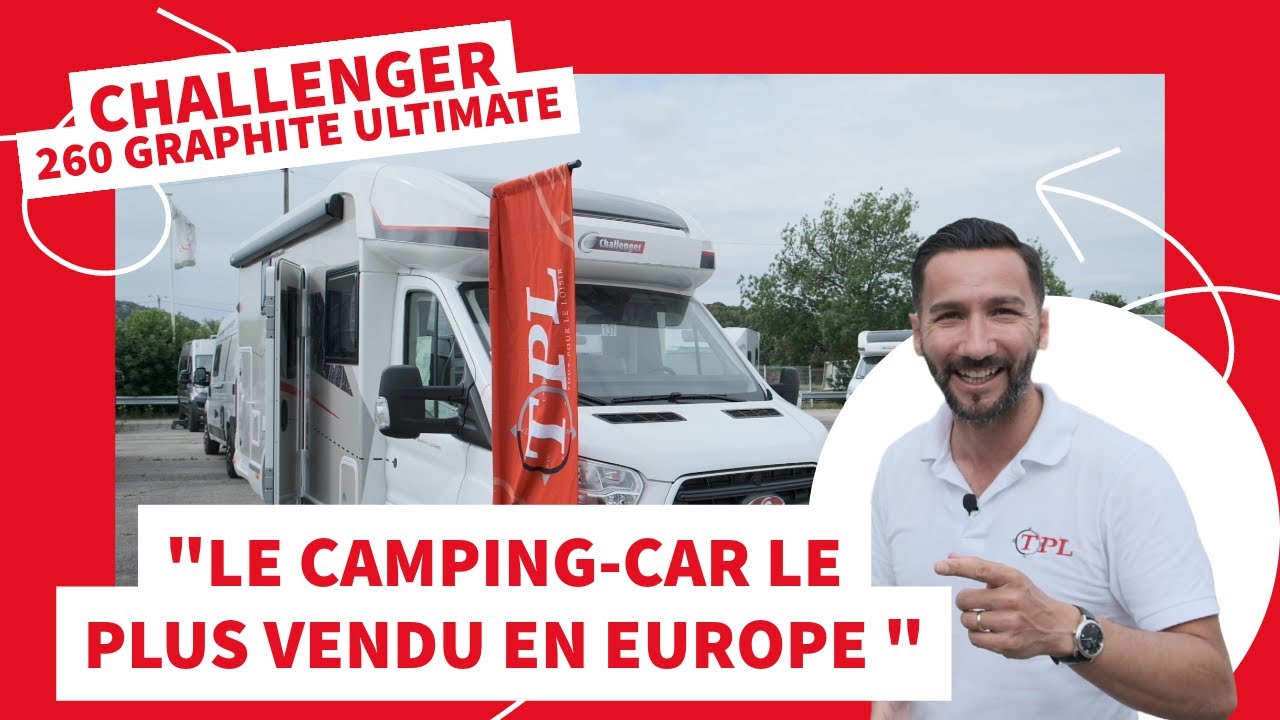 Challenger 260 Graphite Ultimate : Le Camping-Car N°1 en Europe 2023 - le Compact Luxueux Réinventé