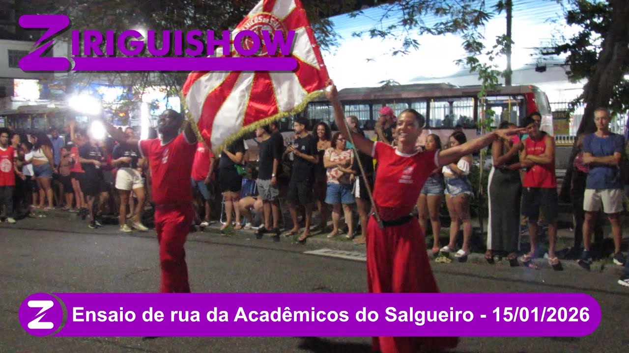 Ensaio de rua da Acadêmicos do Salgueiro - 15/01/2026