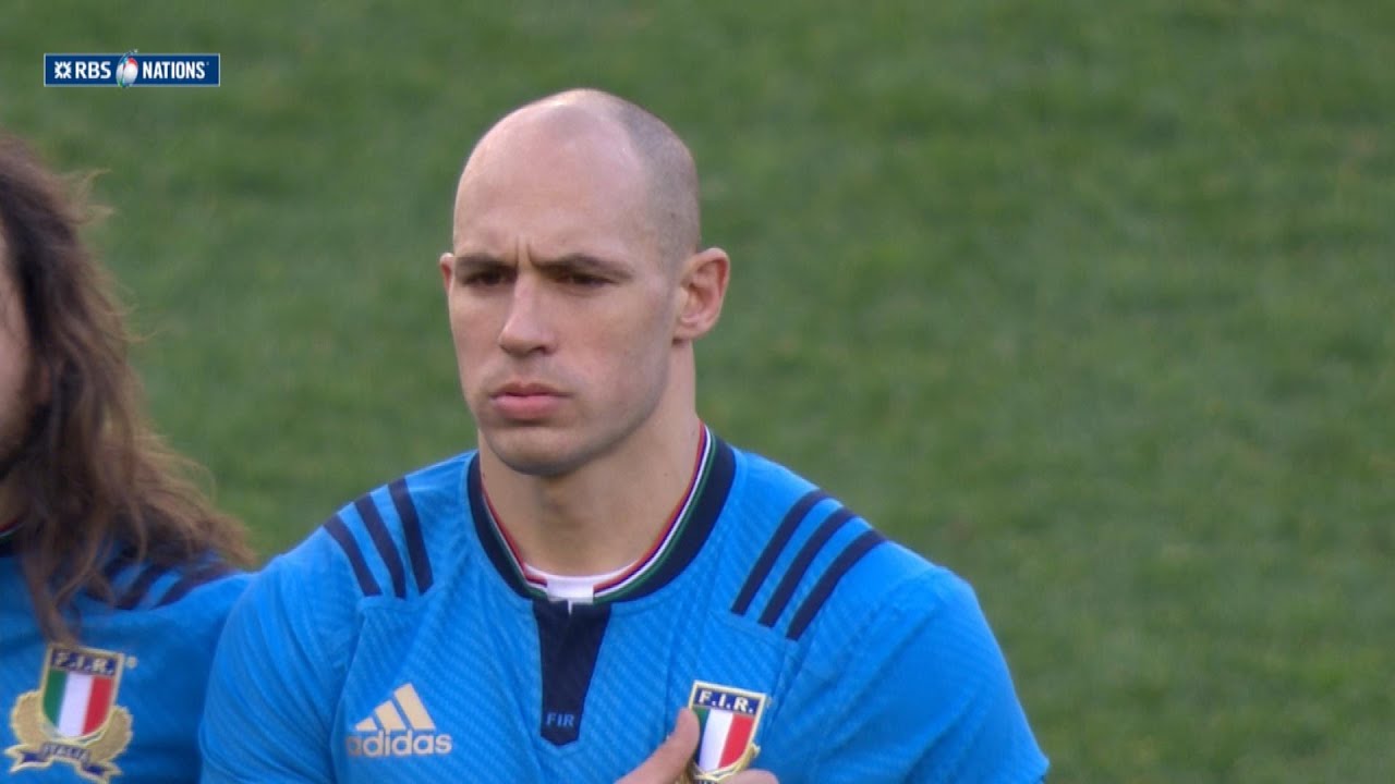 Italian national anthem, Italy v Ireland, 07th Feb 2015