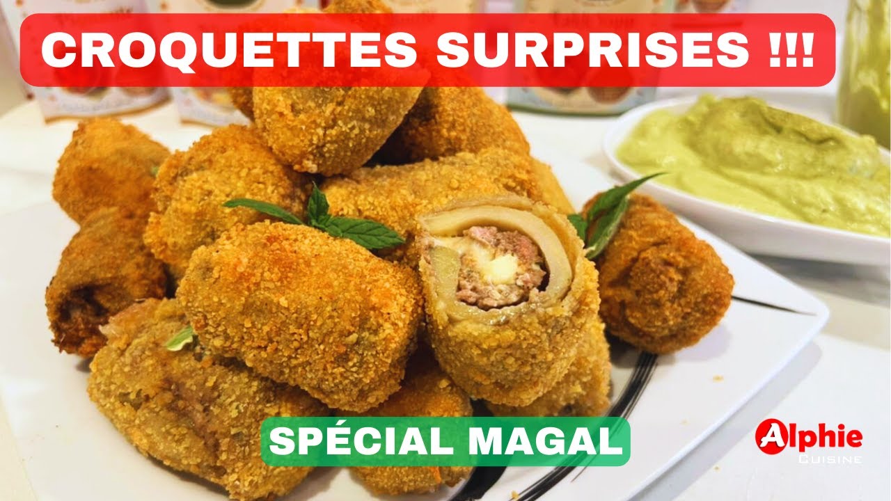 Croquettes Surprises !!!  you saff 😋 Spécial Magal