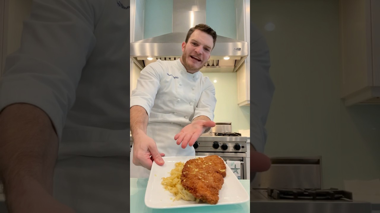 My Hells Kitchen Signature Dish #chefbrad #hellskitchen #miraeso #food #recipe #easy #schnitzel