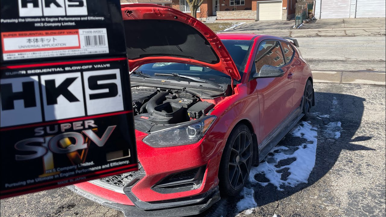 HKS BOV INSTALL ON VELOSTER N + SOUND CLIPS