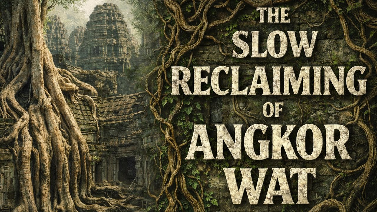 The Slow Reclaiming of Angkor Wat - A Historic Revival Story To Fall Asleep #bedtimestories