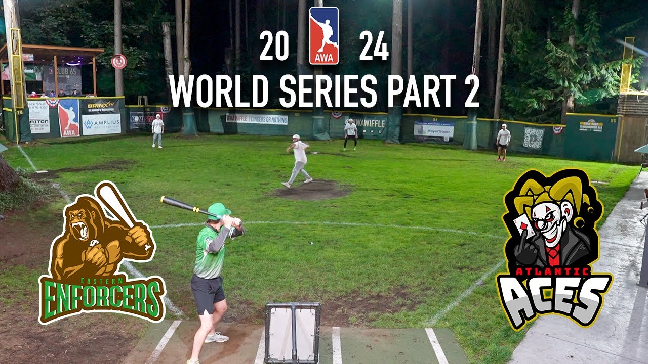 Лучшие моменты Мировой серии 2024 года 2 | Enforcers против Aces | AWA Wiffle Ball