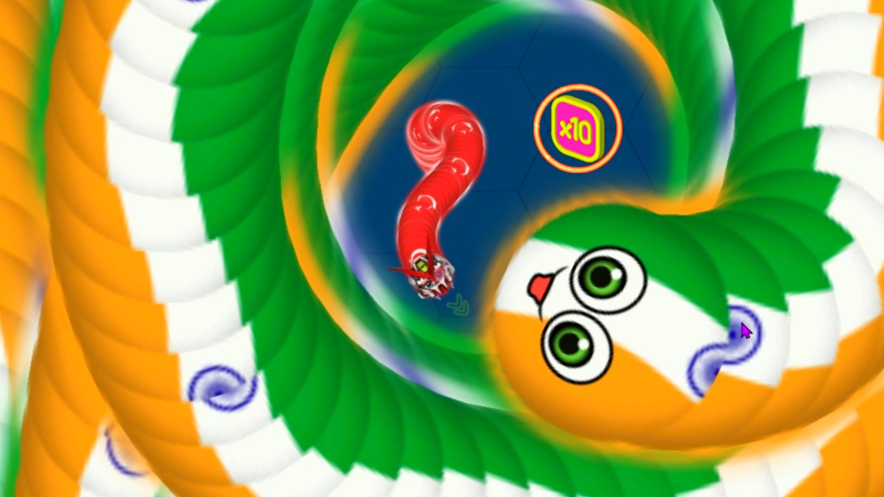 The Most Powerful Indian Snake in Wormzilla.io !!! 🤯