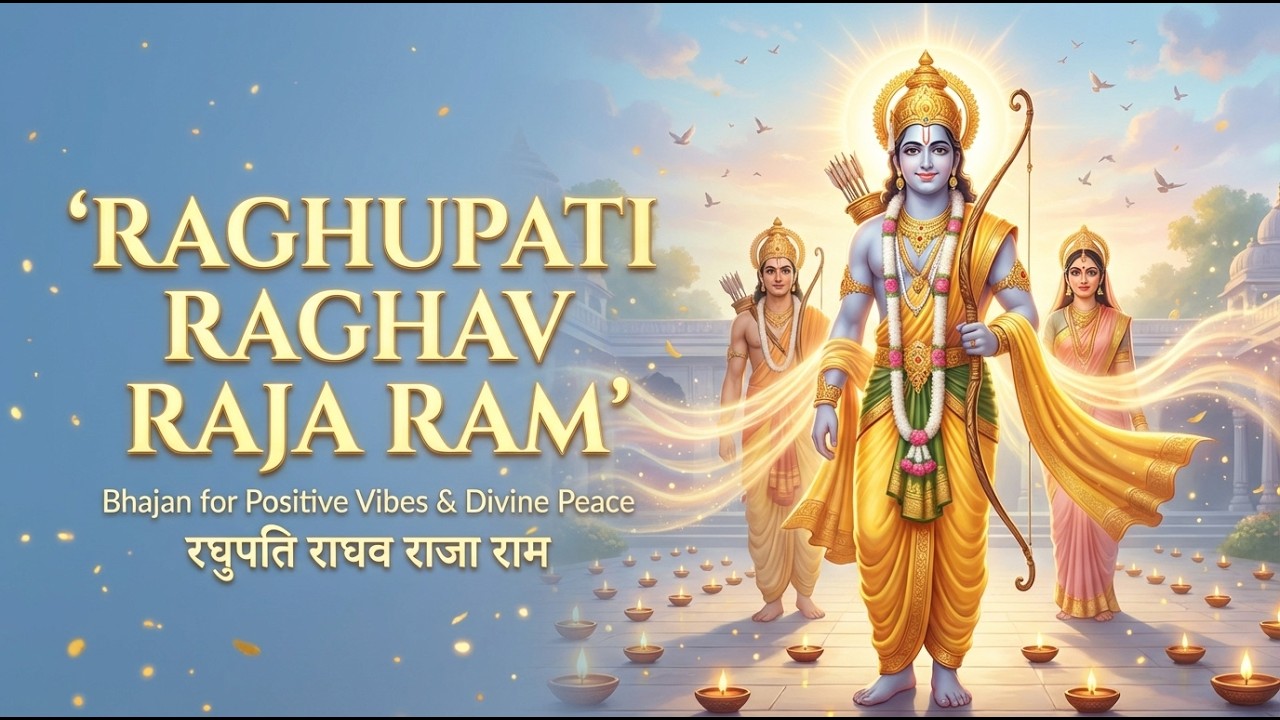 Raghupati Raghav Raja Ram | Bhajan That Brings Positive Vibes & Divine Peace | रघुपति राघव राजा राम