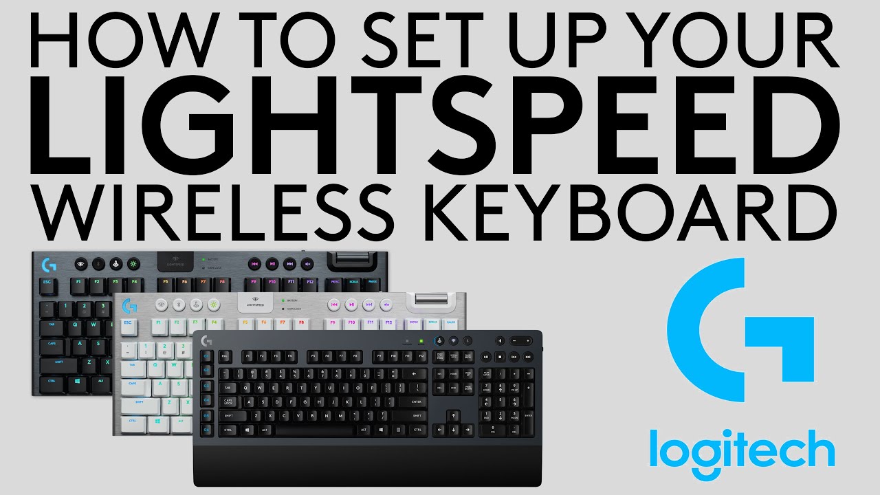 Как настроить клавиатуру Logitech LightSpeed