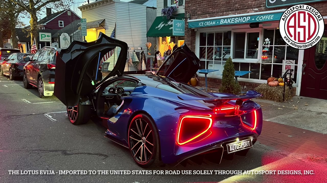 Lotus Evija — импортирован в США для использования на дорогах исключительно через Autosport Desig...
