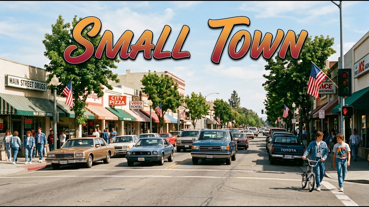 Small Town | Retrowave mix