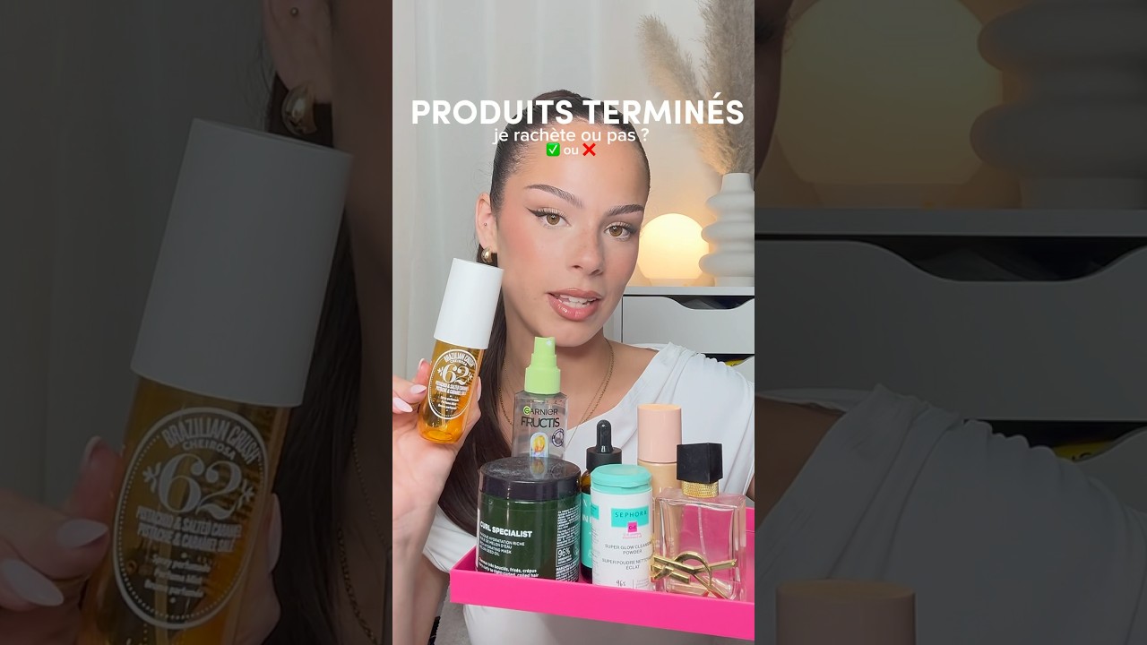 Produits termin&eacute;s 🩷 #produitsfinis #makeup #jeracheteoupas #produitstermin&eacute;s