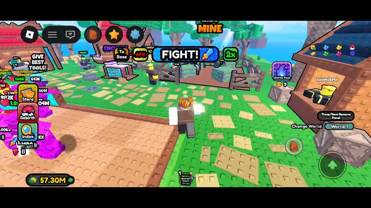 Try this new game called: build a troop.