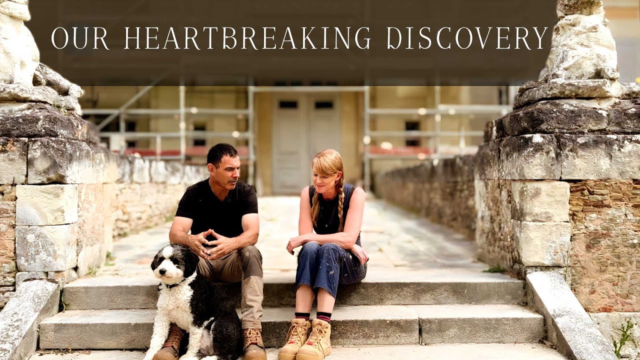 The heartbreaking discovery made during our French ch&acirc;teau restoration