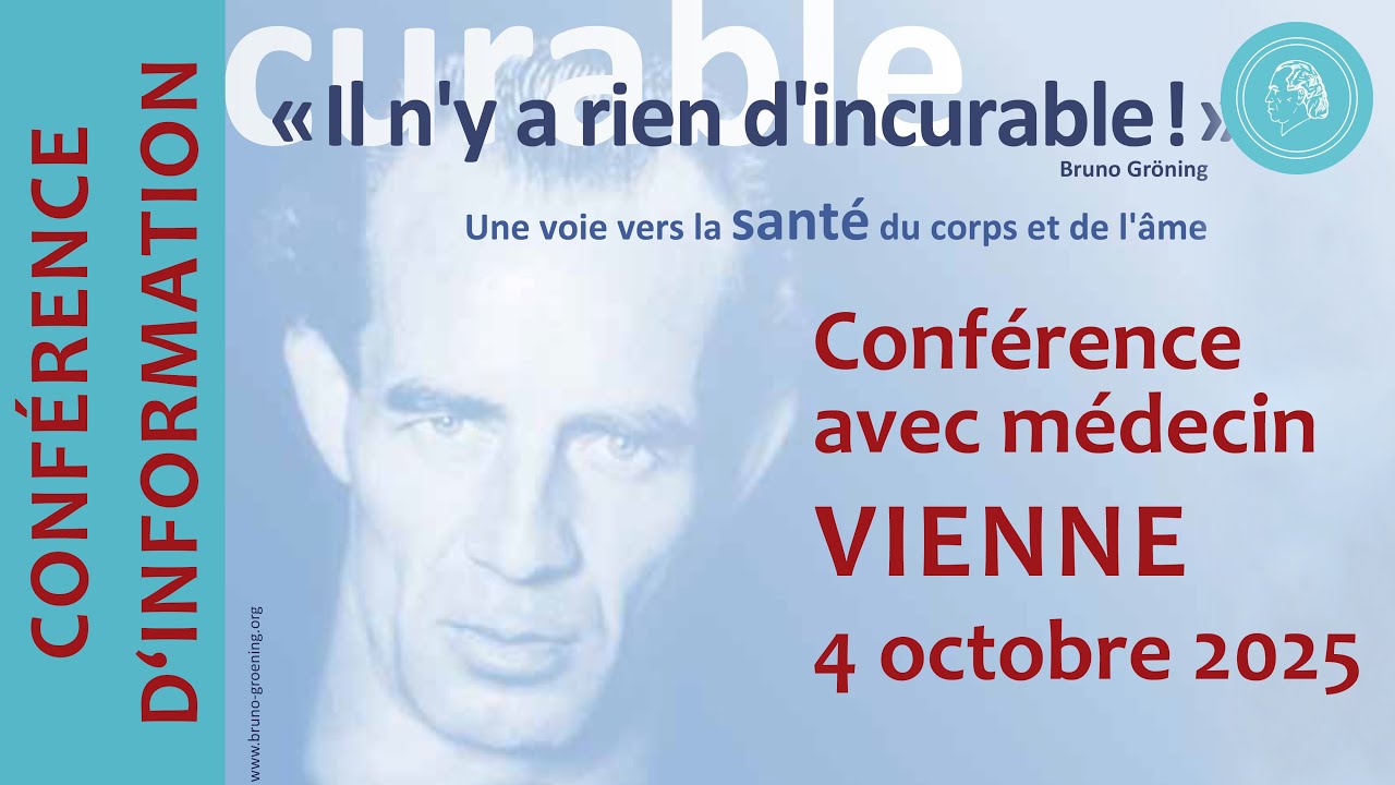 Bruno Gröning - Conférence d'information de Vienne du 4 octobre 2025