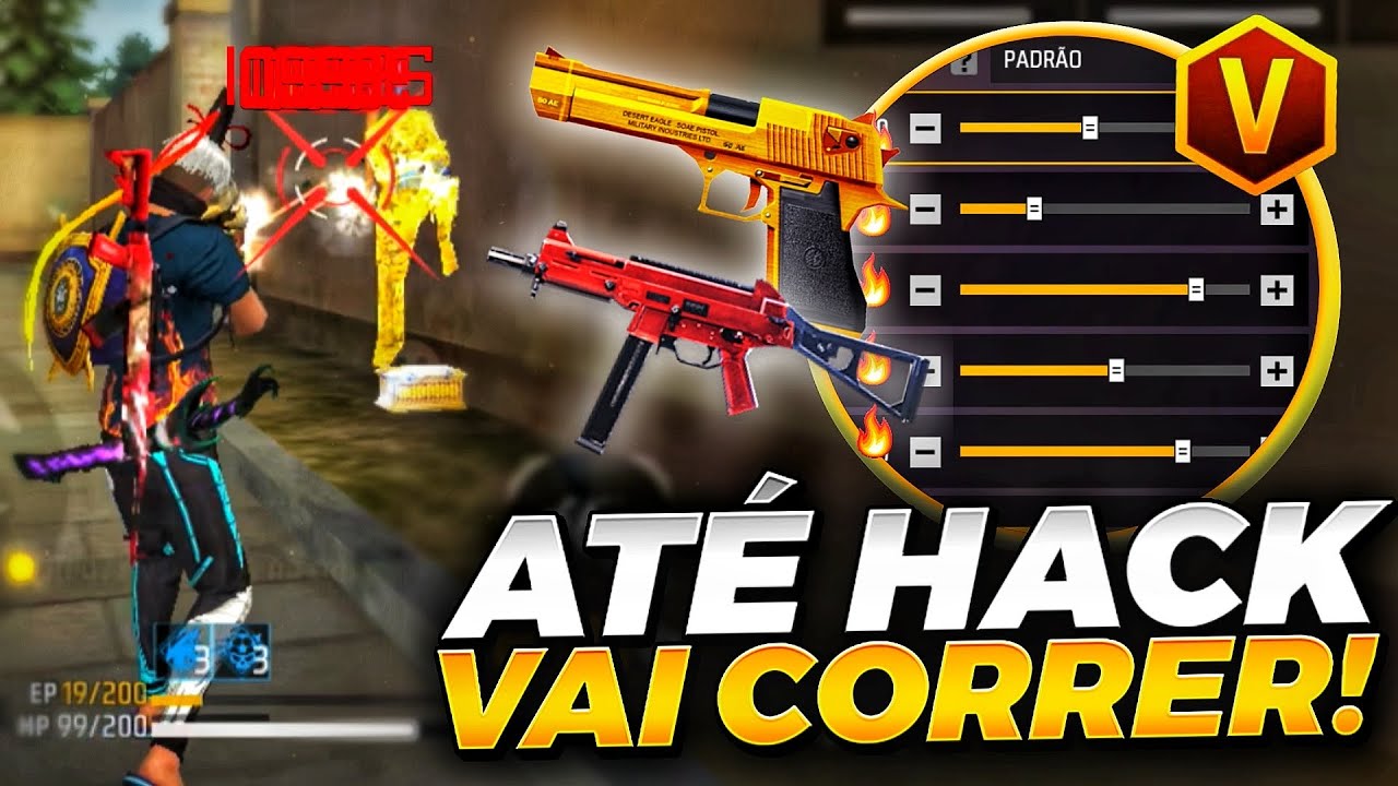 ATUALIZADA 2026!🔥 A MELHOR SENSIBILIDADE para SUBIR CAPA na NOVA ATUALIZA&Ccedil;&Atilde;O do FREE FIRE!
