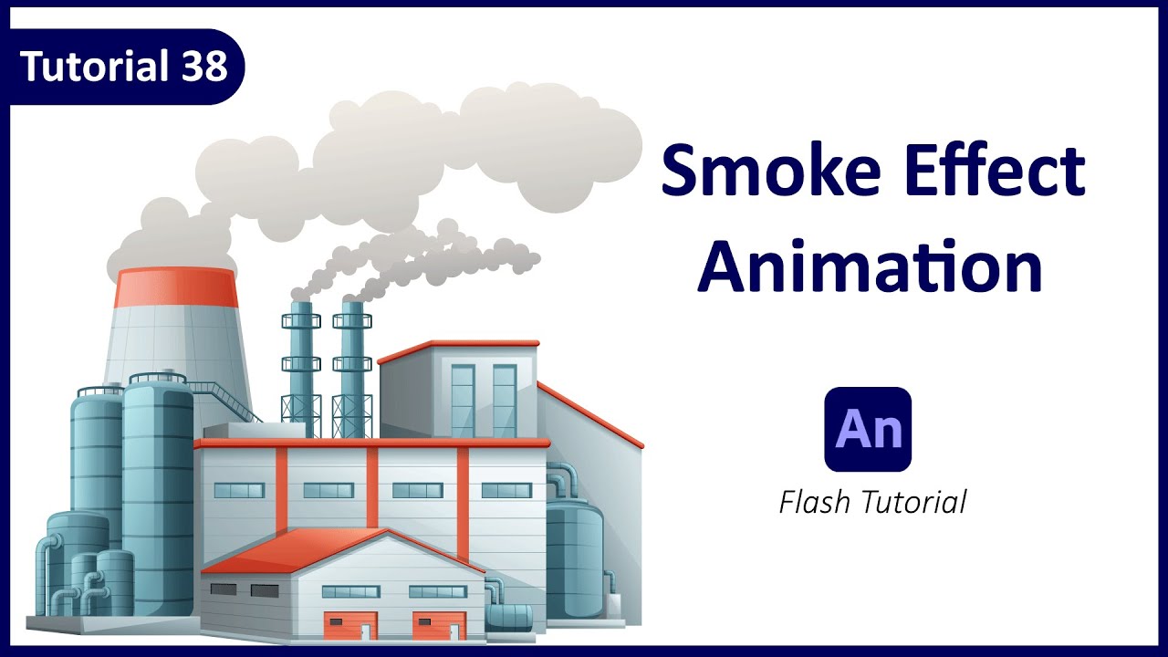 Adobe Animate CC 2023: Smoke Effect Animation | Hindi + Urdu