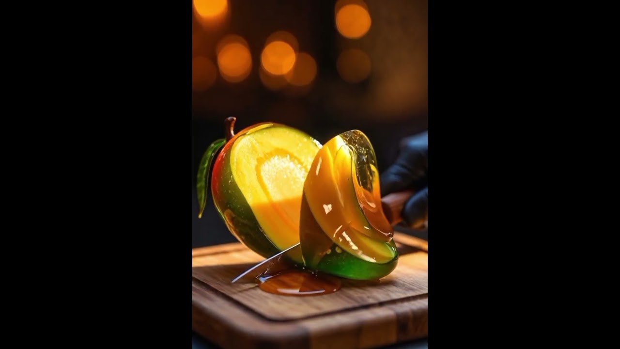 Satisfying Glass Bell Pepper Cutting ASMR | Ultra Realistic Knife Slice 🔪✨📌 Hashtags