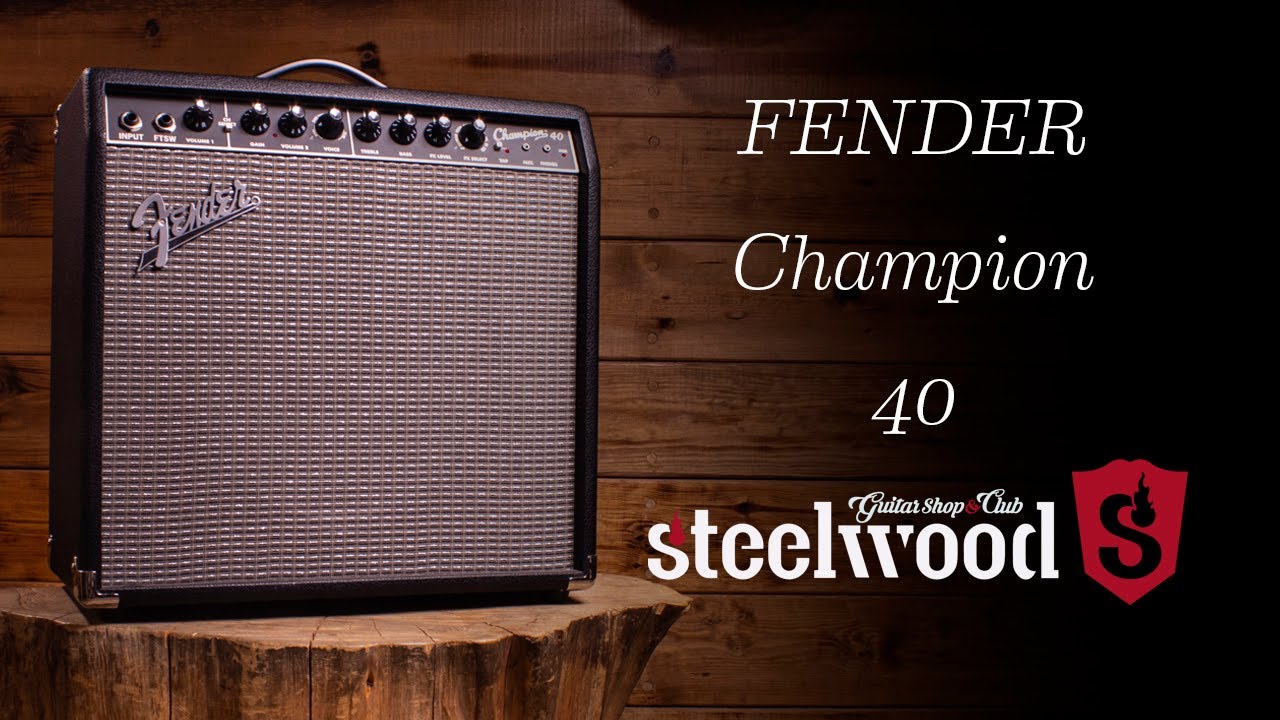 Ideal para practicar | Fender Champion 40