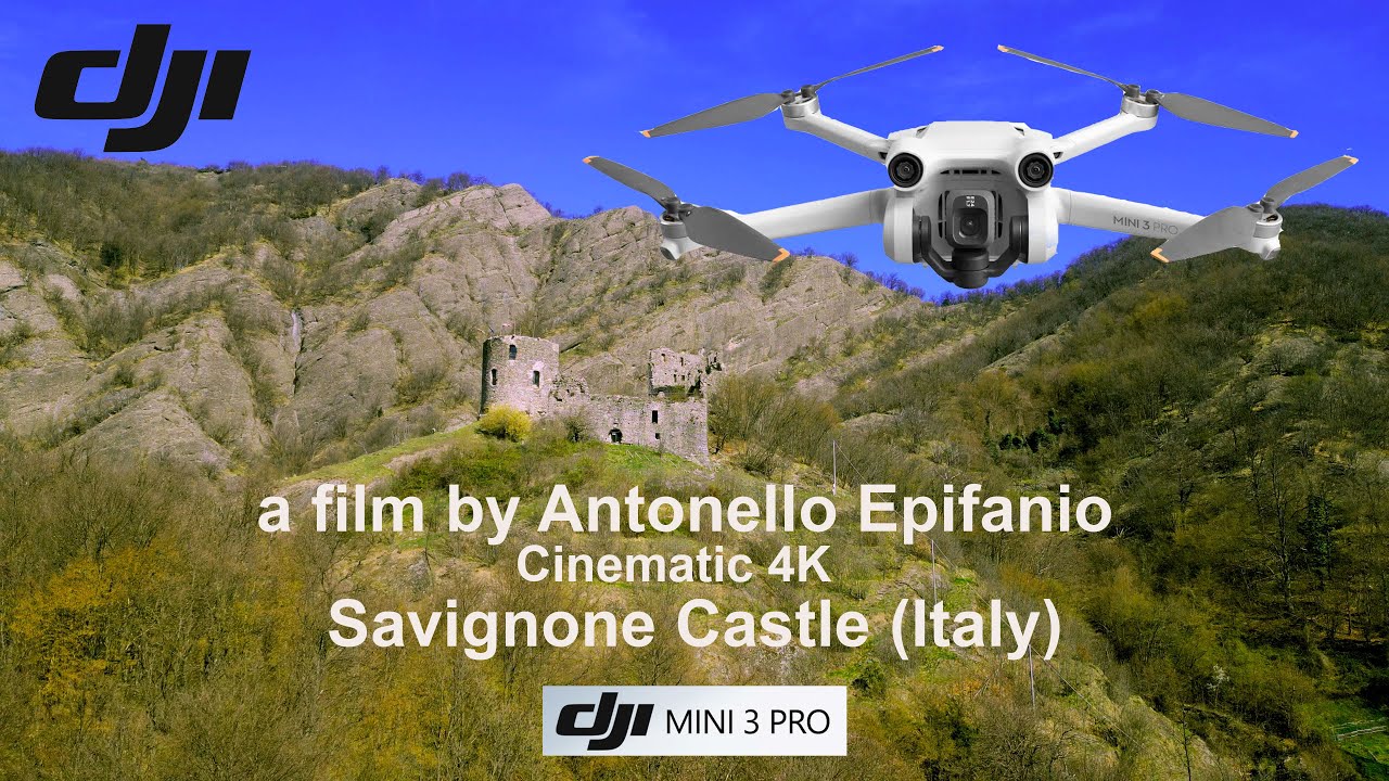 DJI Mini 3 PRO Cinematic - Savignone Castle (Genoa Italy) #54