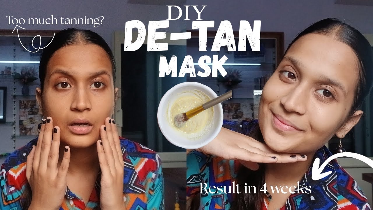 Shocking Results! 😱 D-Tan Face Mask for Clear & Bright Skin in 4 Weeks💁🏻‍♀️