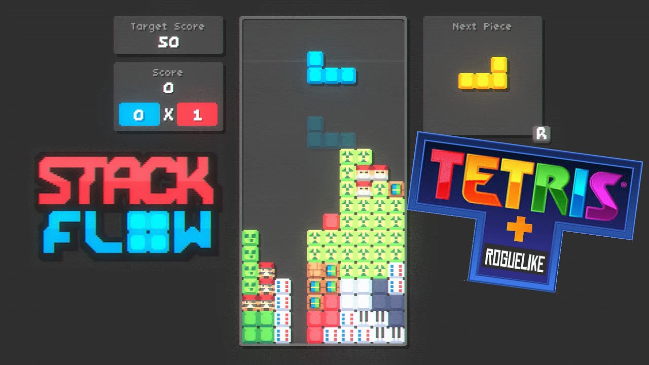 TETRIS + ROGUELIKE ?!? Un mix INTERESSANTE!! (StackFlow)