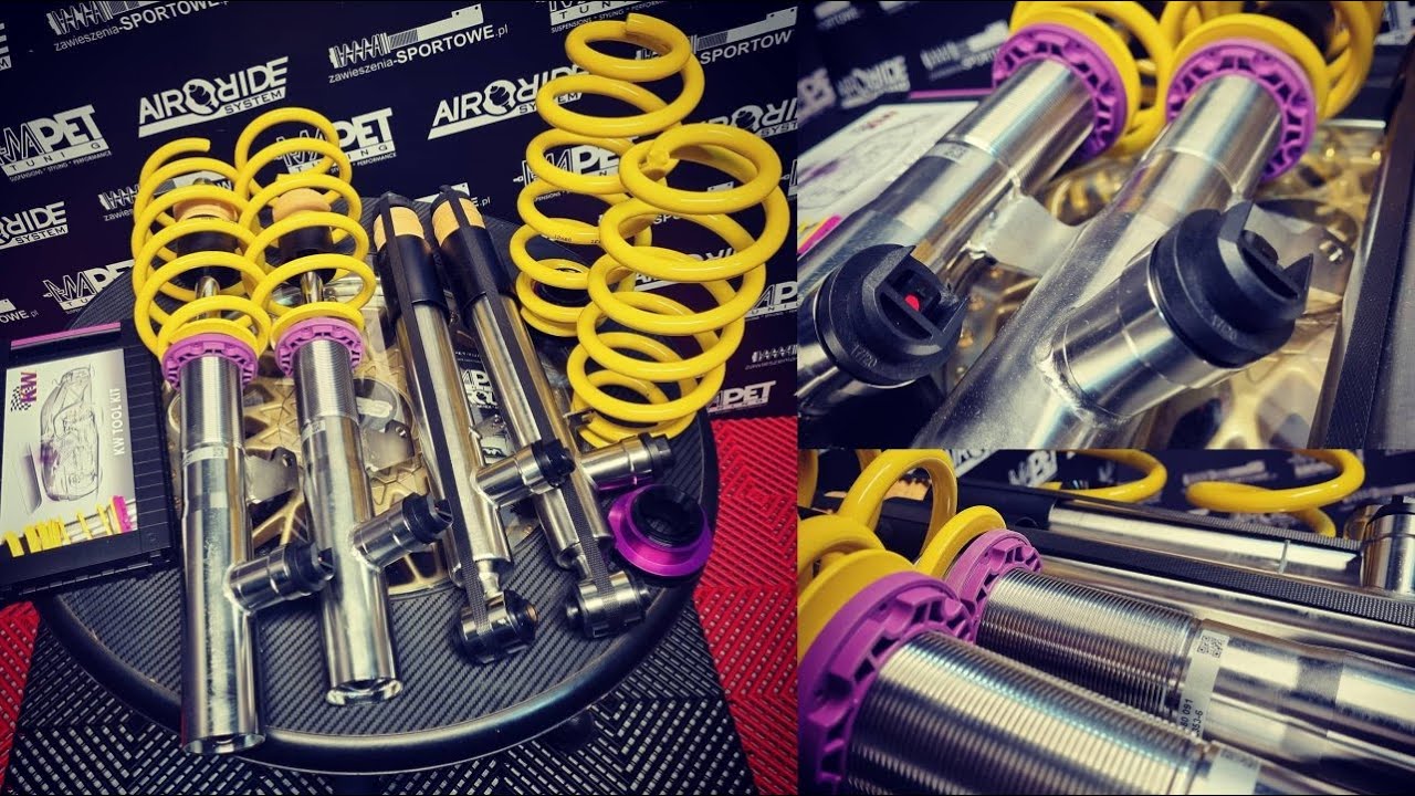 Zawieszenie Gwintowane KW DDC P&P Inox VW Passat B8 | Skoda Superb 3 - MAPET-TUNING UNBOXING