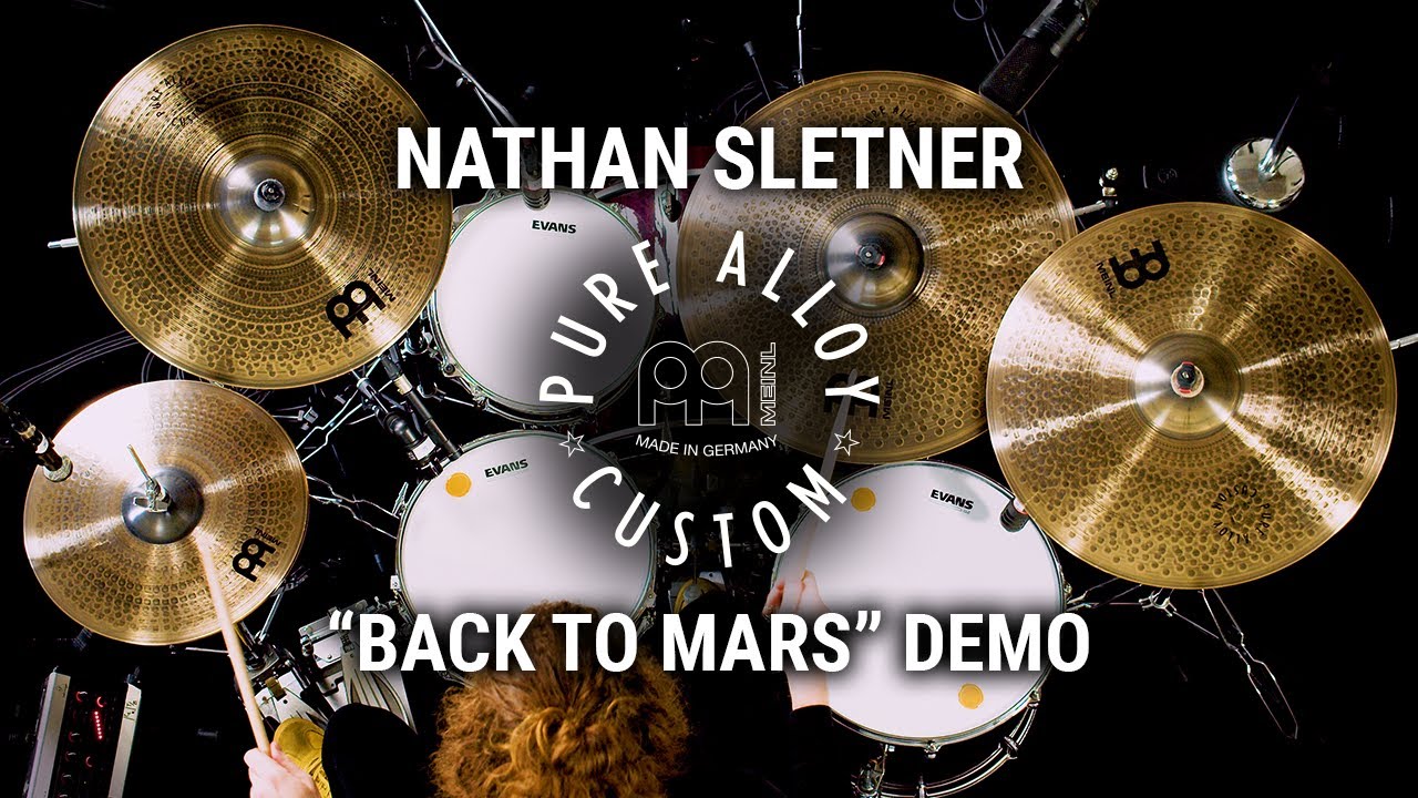 Meinl Cymbals - Pure Alloy Custom - Nathan Sletner 